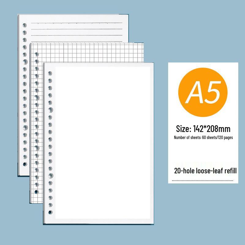 Блокнот на кольцах формата B5, A5, A4 со сменными обложками в линейку/клетку