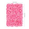 10 Pcs Pink Flower Wall Backdrop, Artificial Silk Flowers Panel for Wedding Party Birthday Decor, Romantic Photo Booth