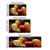 Luxury Flannel Fruit  Kitchen Mat Soft Thickened Kitchen Floor Mat Waterproof Non-slip Oil-proof Floor Mat Runner Rug