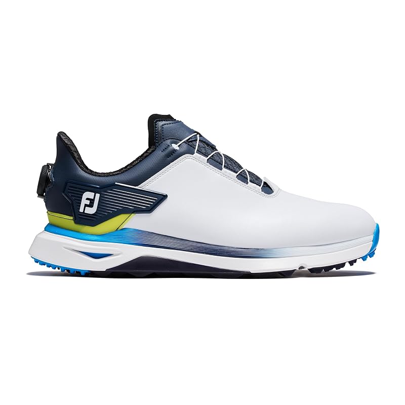 [FootJoy] Мужская обувь для гольфа Pro SLX Boa 56933J Белый/Темно-синий/Синий 25,0 см 3E
