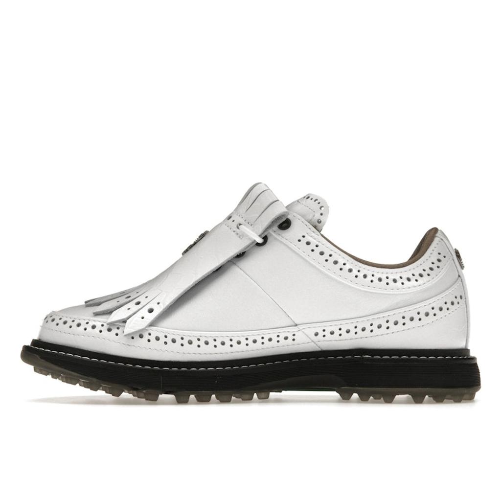 Bogey Boys x adidas MC80 Golf Белые Темно-серебристые Унисекс Кроссовки Облачно-белые Основной черный Темно-серебристый металлик GW2113