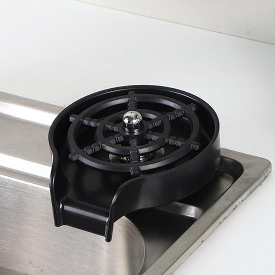 Ополаскиватель для кухонной мойки и стекла. Мощные струи высокого давления. Управление без помощи рук. Вращение на 360 градусов.