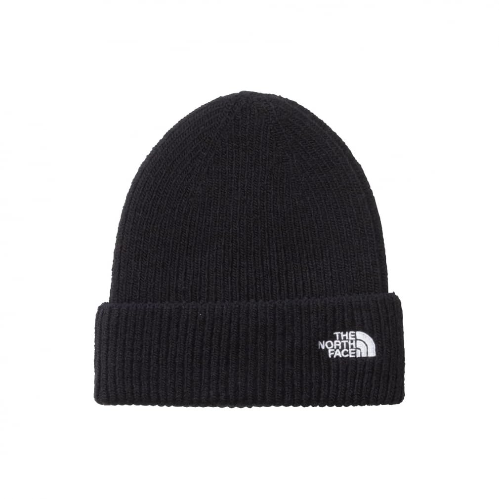 The North Face Детская шапка бини с маленьким логотипом, теплая и холодная, свободного размера, унисекс, защита, черная,