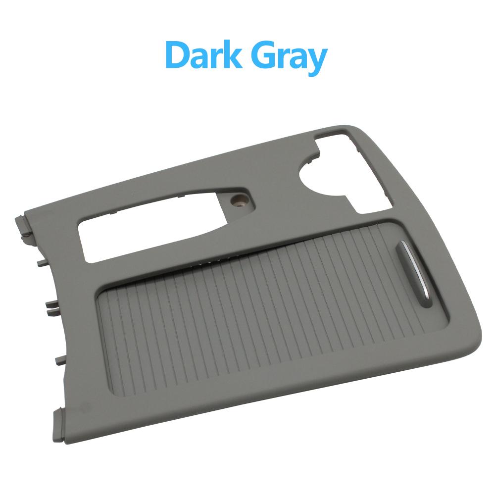 Центральный подлокотник из углеродного волокна с левым рулем, держатель для стакана, шторка, внешняя рама, панель для Benz W204 W207 W212 C180 C200 C220