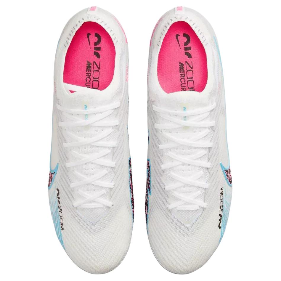 Nike Кроссовки мужские Zoom Mercurial Vapor 15 Elite SG Pro AC Blast Pack Белый Розовый-Взрыв Индиго-Дымка DJ5168-146