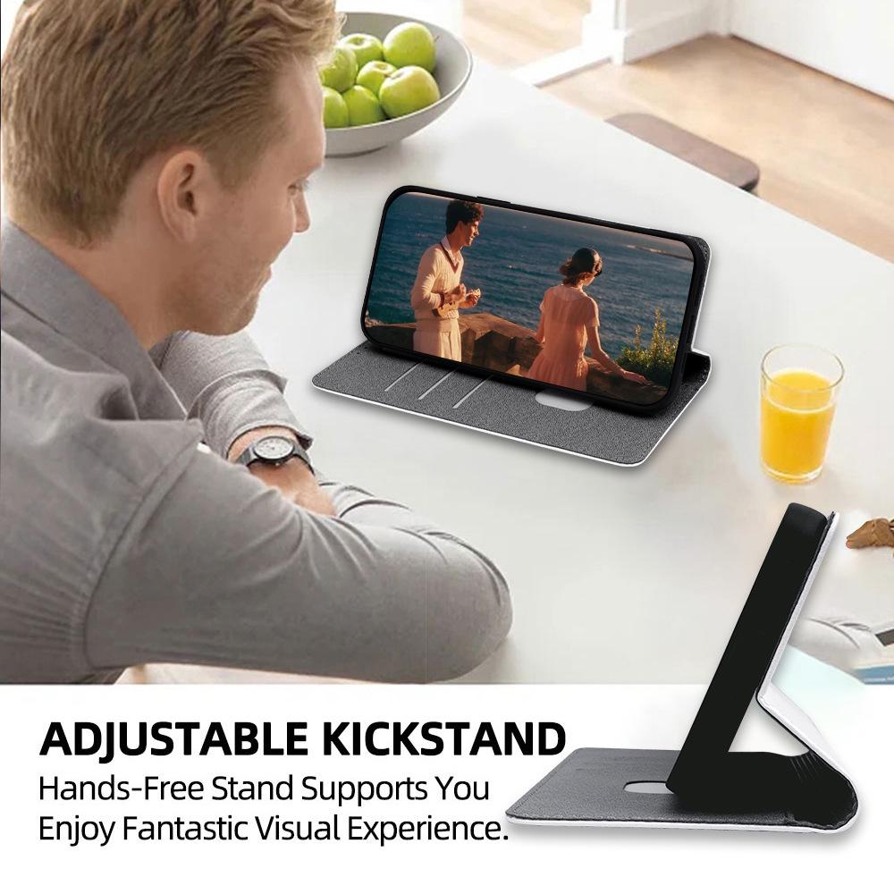 Кожаный чехол для OnePlus 15/13R: Кошелек на несколько карт с модным рисунком и откидной крышкой