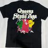 Горячая футболка группы Queens Of The Stone Музыка кантри Мужская S-4XL Футболка P675 Унисекс Футболка