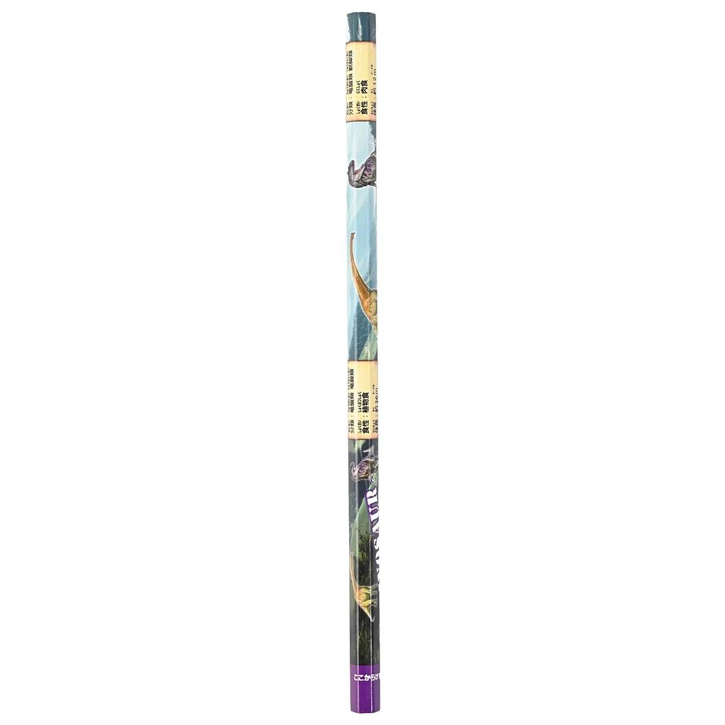 Kutsuwa STAD Dinosaur Pencils, 2B, 12-Pack