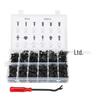 240PCS Universal Car Snap Fasteners - Plastic Clips & Rivets for Ford, Honda - 12 Types