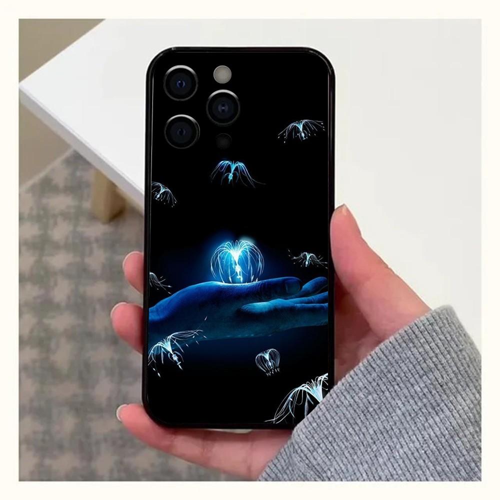 Чехол для телефона Film A-Avatar 2 для Apple iPhone 15, 14, 13, 12, 11, Pro, X, XS, Max, XR, Plus, Mini, Мягкий черный