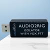 AUDIO2RIG USB-звуковая карта, изолятор разъема, поддержка VOX PTT, адаптер звуковой карты для бизнес-радиостанций KENWOOD YAESU ICOM