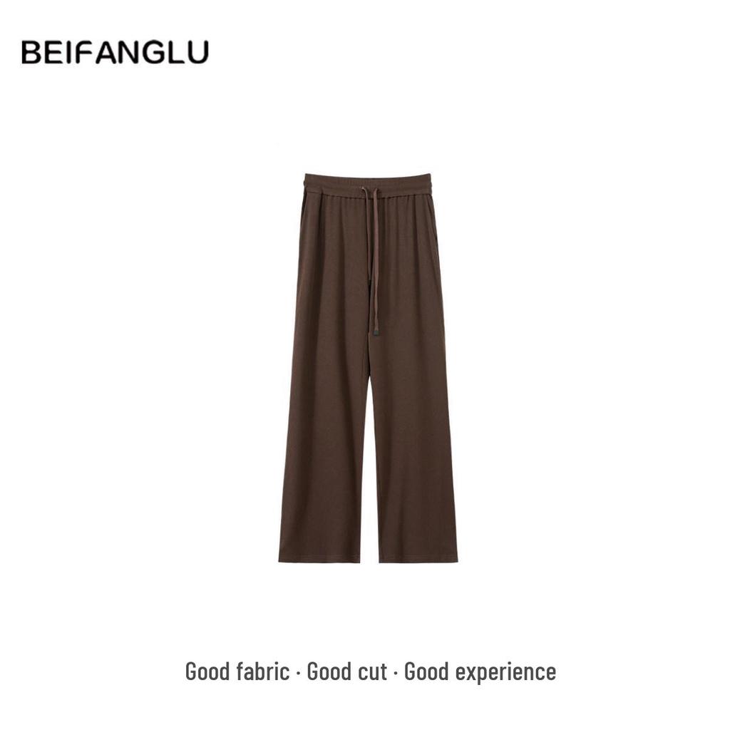 Northern Deer Women's Drape Straight-Leg Summer Pants - Versatile & Comfortable
