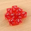 10Pcs Family Party Entertainment Playing Games Board Games Game Toys Dice Game Dice D10 Dices