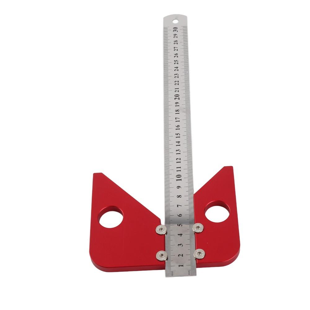 Центроискатель 45/90 градусов, разметочный инструмент из алюминиевого сплава, для разметки и разметки в деревообработке