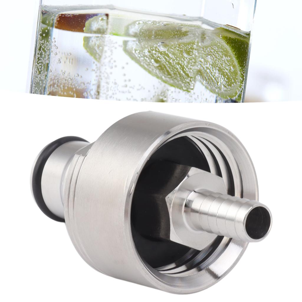 2 шт., крышка для карбонизации из нержавеющей стали, принудительная карбонизация, ПЭТ-бутылка, наполняющая CO2, соединительная крышка для газированного пива