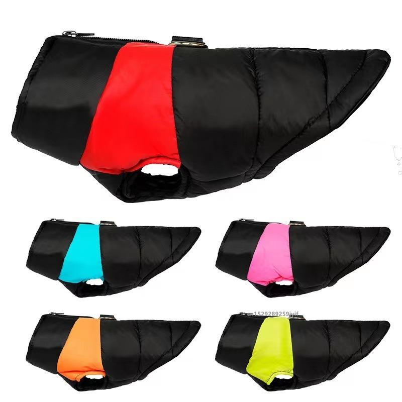 Winter Pet Dog Clothes Warm Big Dog Coat Puppy Clothing Waterproof Pet Vest Jacket For Small Medium Large Dogs Golden Retriever