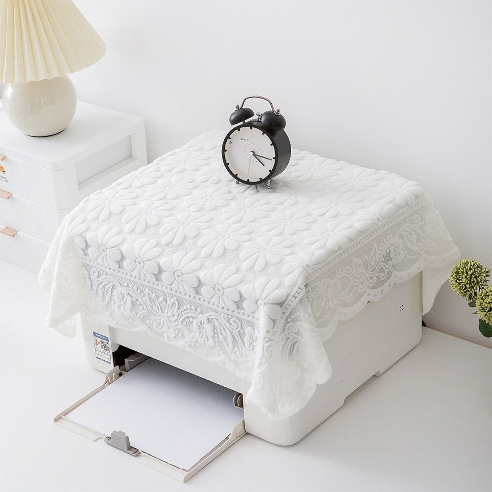 1 шт. Универсальная пылезащитная крышка для факса Кружевная крышка для рисоварки Кухонные офисные принадлежности