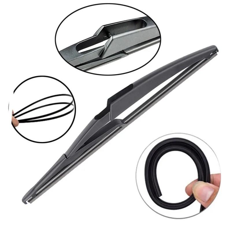 24"+15"+12" Front & Rear Wiper Blades for Fiat Panda MK3 2012-2023, Fiat 500L, Fiat 500X, Fiat Tipo, Fiat Doblo