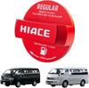 Крышка бензобака Fcc Custom Hiace BC-FCUVT-RE, Алюминий, Анодированная обработка, Обычная, Красный