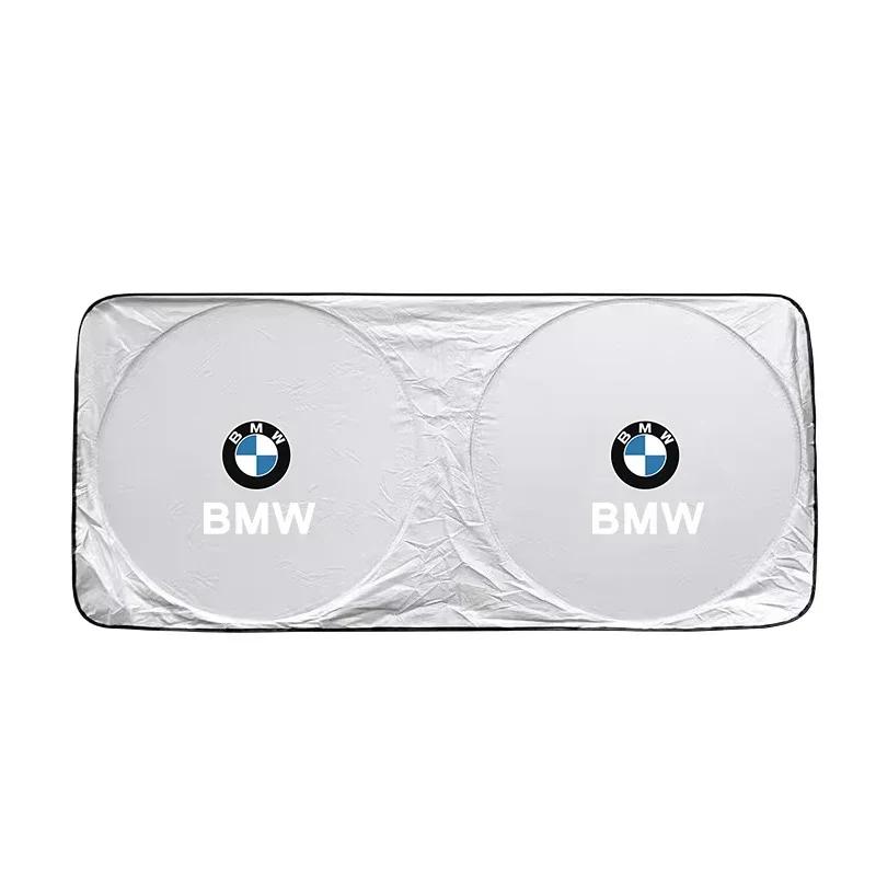 MZIZ2 For BMW Performance F25 F26 F15 F16 E90 E91 E92 E60 E84 G22 G32 F13 F36 G30-Car Windshield Sun Shade Visor UV Protection Shield