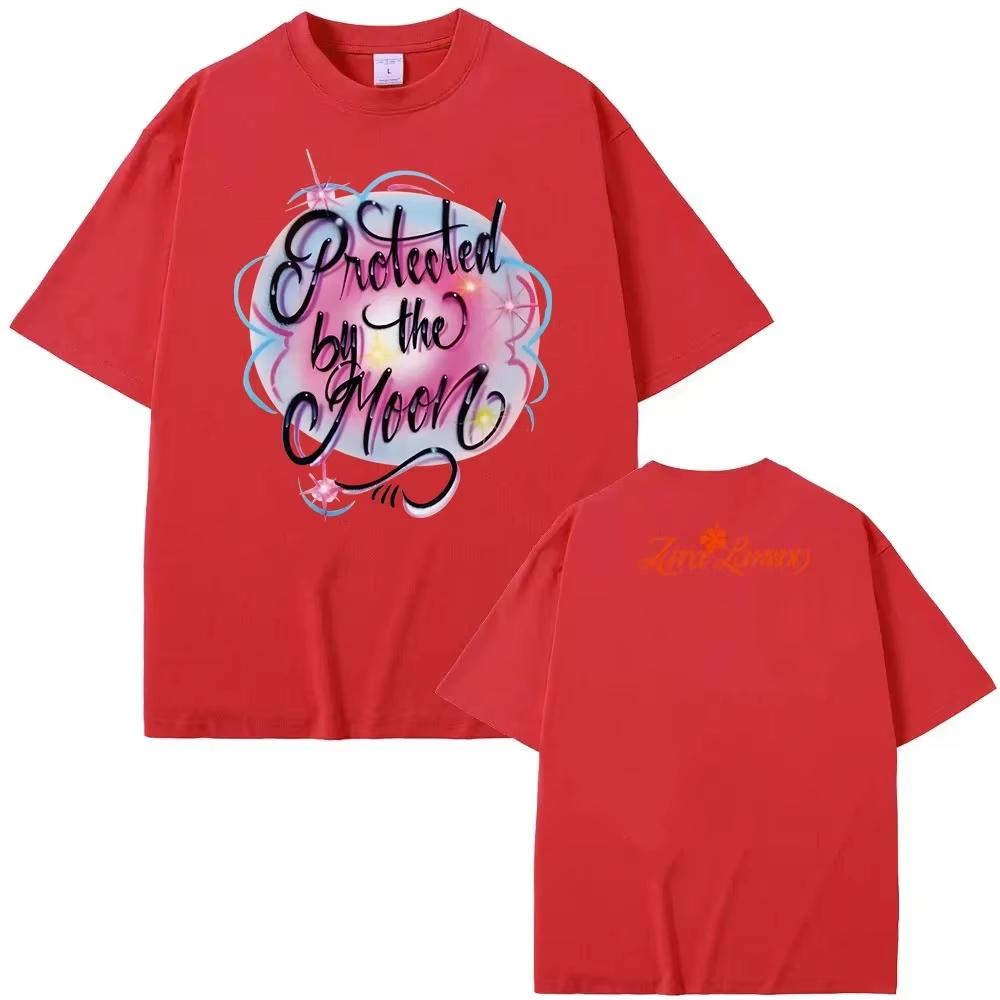 2026 Zara Larsson Midnight Sun Global Tour Mercah T-Shirt Men Women Album Poster Graphic Print Cotton Tees Neck Loose Oversized Tops Short Sleeve