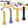 Rainbow Gold Titanium Bolts Taper Head Allen Key Bolts Durable Fixing Bolts  Bicycle Headset