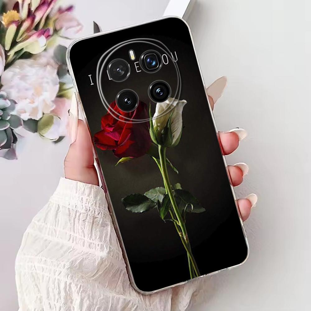 For Honor Magic 7 Pro Silicone Case Cute Pattern Soft Clear TPU Phone Cover For Huawei Honor Magic7 Pro Funda Transparent Bumper