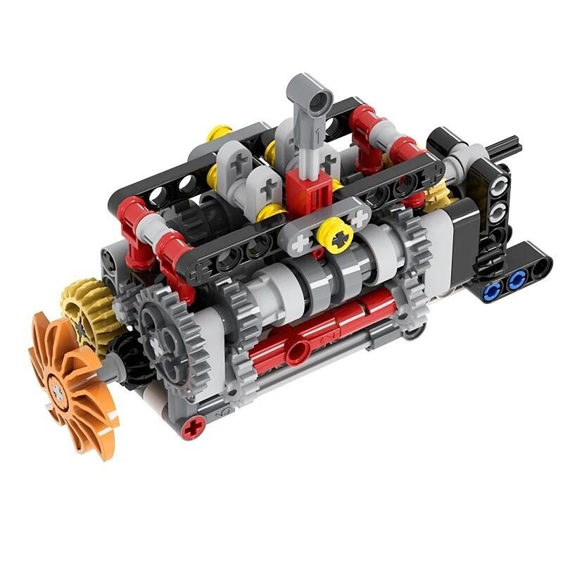 MOC Car Technic Parts Speed Gearbox Kit for Legoes Gear Axles P Brick Bag DIY
