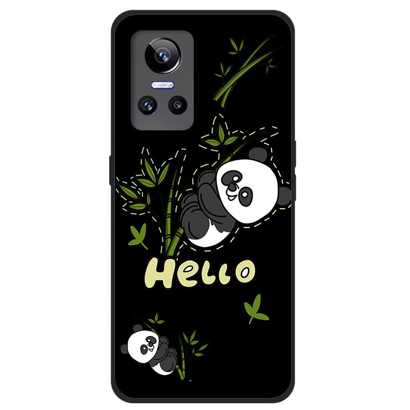 Для realme GT Neo 2 5G Чехол ТПУ Силикон Мягкий Мультяшный Прозрачный Чехол для Realme GT Neo 2 3 Neo3 Чехол для Телефона Neo2T Прозрачный Coque
