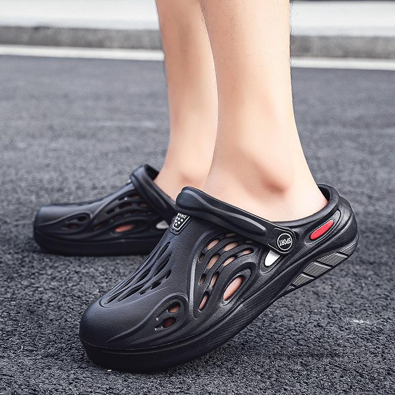 Summer Fashion Beach Sandals Couple Casual Breathable Slippers Men Garden Shoes