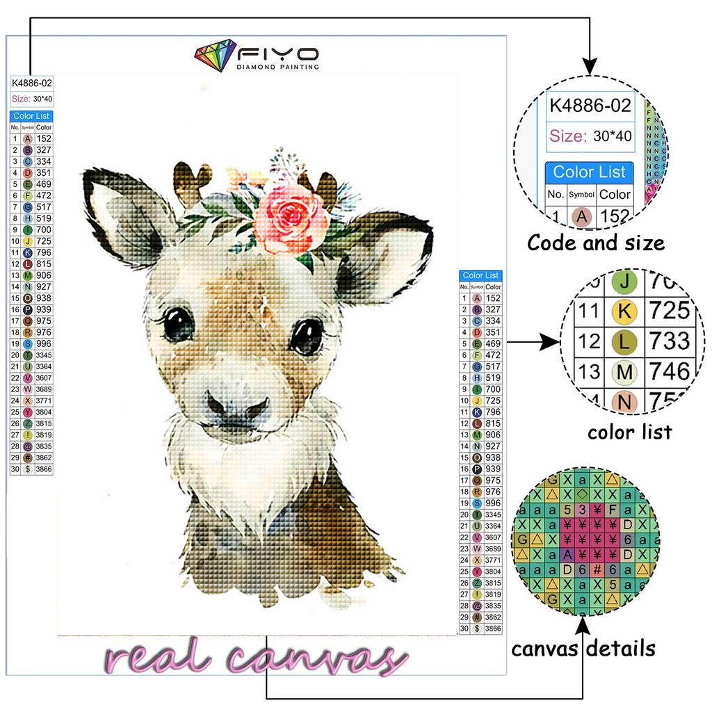 5D Diy Алмазная картина Мультфильм Маленькие животные Вышивка крестиком Полный Алмазная вышивка Мозаика