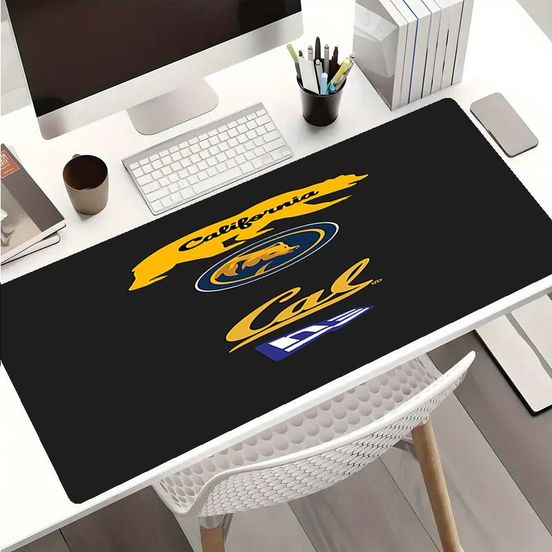 California Golden Bears Mouse Pad - Non-Slip Rubber Base, Smooth Surface for Work,Gaming,Office,And Home Use, Desk Mouse Pad
