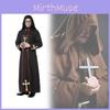 Pastor Costume Cloak Men Women Made Cosplay Events Costume Legends Of Evil Robe