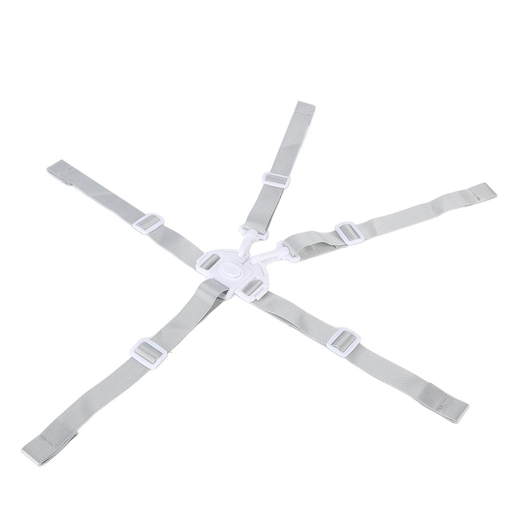 Ремни безопасности для высокого стульчика, регулируемые 5-точечные ремни безопасности для ребенка, ремень безопасности с пряжкой для коляски