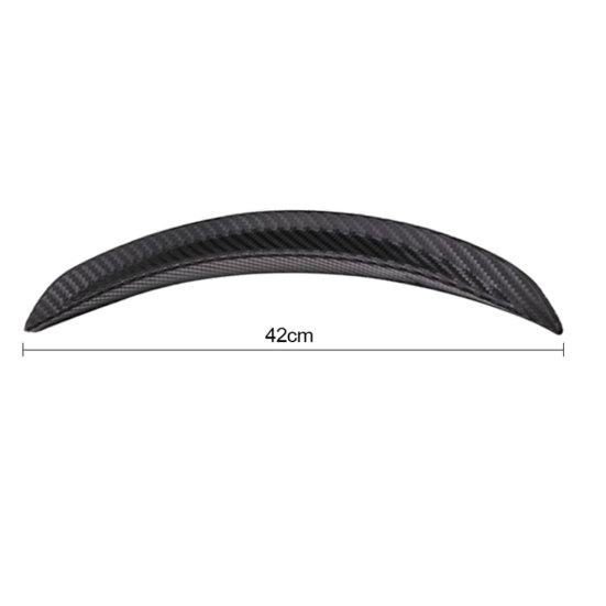2шт 42см углеродного волокна автомобильные крылья арки колеса украшения для бровей полоски