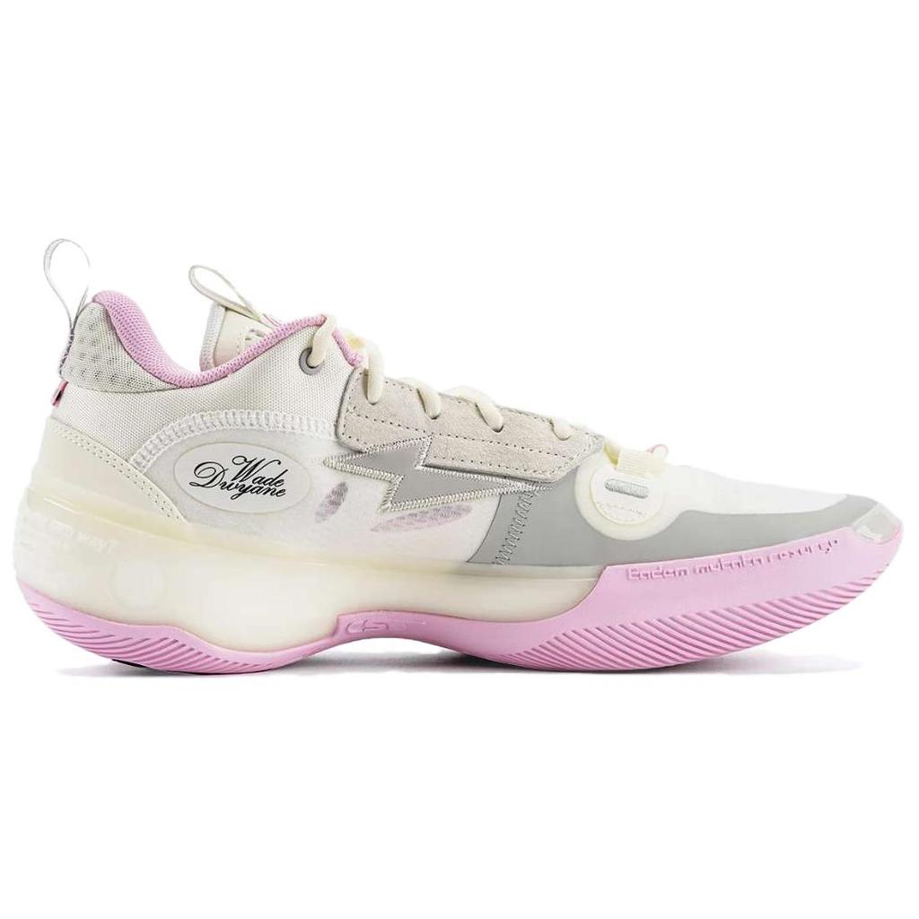 Li-Ning Кроссовки мужские Way of Wade 10 Low Бело-розовые ABAS083-36