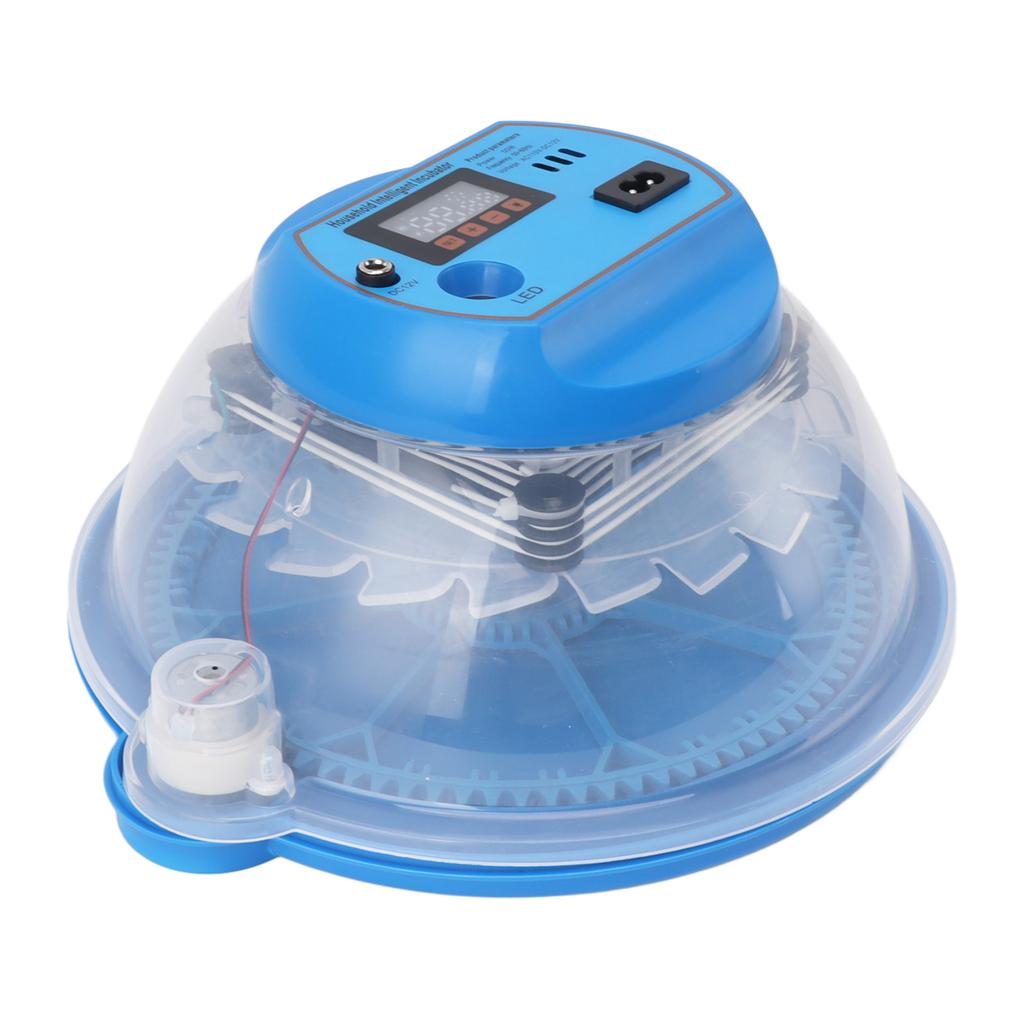 8 Eggs Incubators Temperature Control Automatic Egg Turner for Hatching Chickens Pigeon Quail Duck
