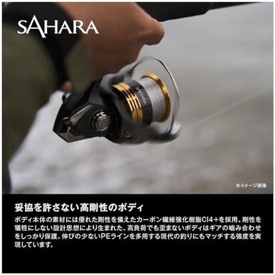 Спиннинговая катушка Shimano 22 Sahara Различные типы