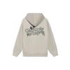 Li-Ning Lining Badfive Sports Basketball Series Sichuan Print Hoodie Pullover Unisex Tops Yellow Gray AWDRH61-4
