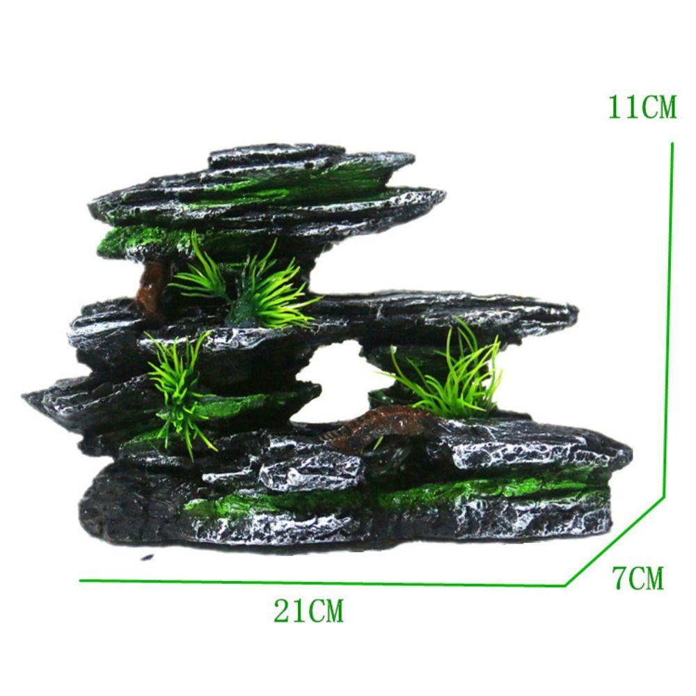 Resin Landscaping Mountain Shape Rockery Home High Quality Craft Ornaments