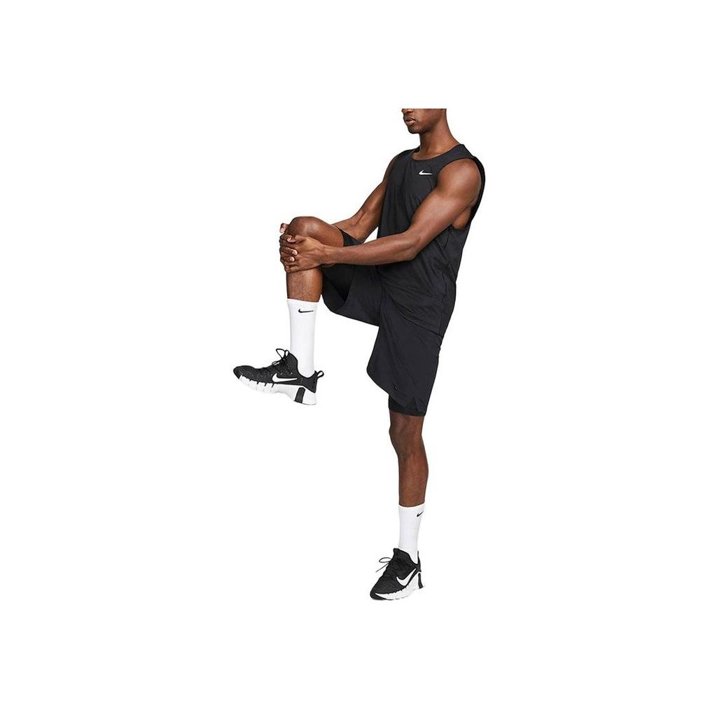 Nike Dri-FIT Ready Solid Quick-Dry Training Casual Running Tank Tops Men Tops Black DV9814-010