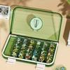 Three Times Day Pill Cutter Box Large Capacity Drug Dispensing Case  Vitamin Storage