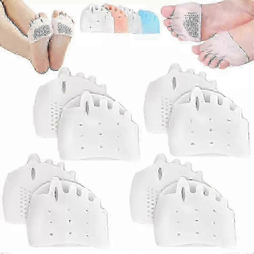 Корректор Hallux Valgus Hyggear - 4 шт. мягких силиконовых разделителя пальцев ног 2025