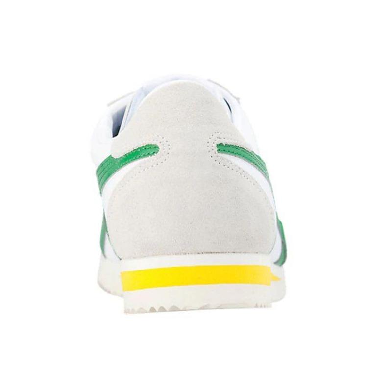 Onitsuka Tiger Corsair Low Top Casual Running Shoes Unisex White Green Yellow 1183A357-101