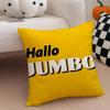 Модная Роскошная JJumbo Повседневная Наволочка Чехол для Декоративной Подушки Скрытая Пуговица Прочный Полиэстер Подушка на Стул