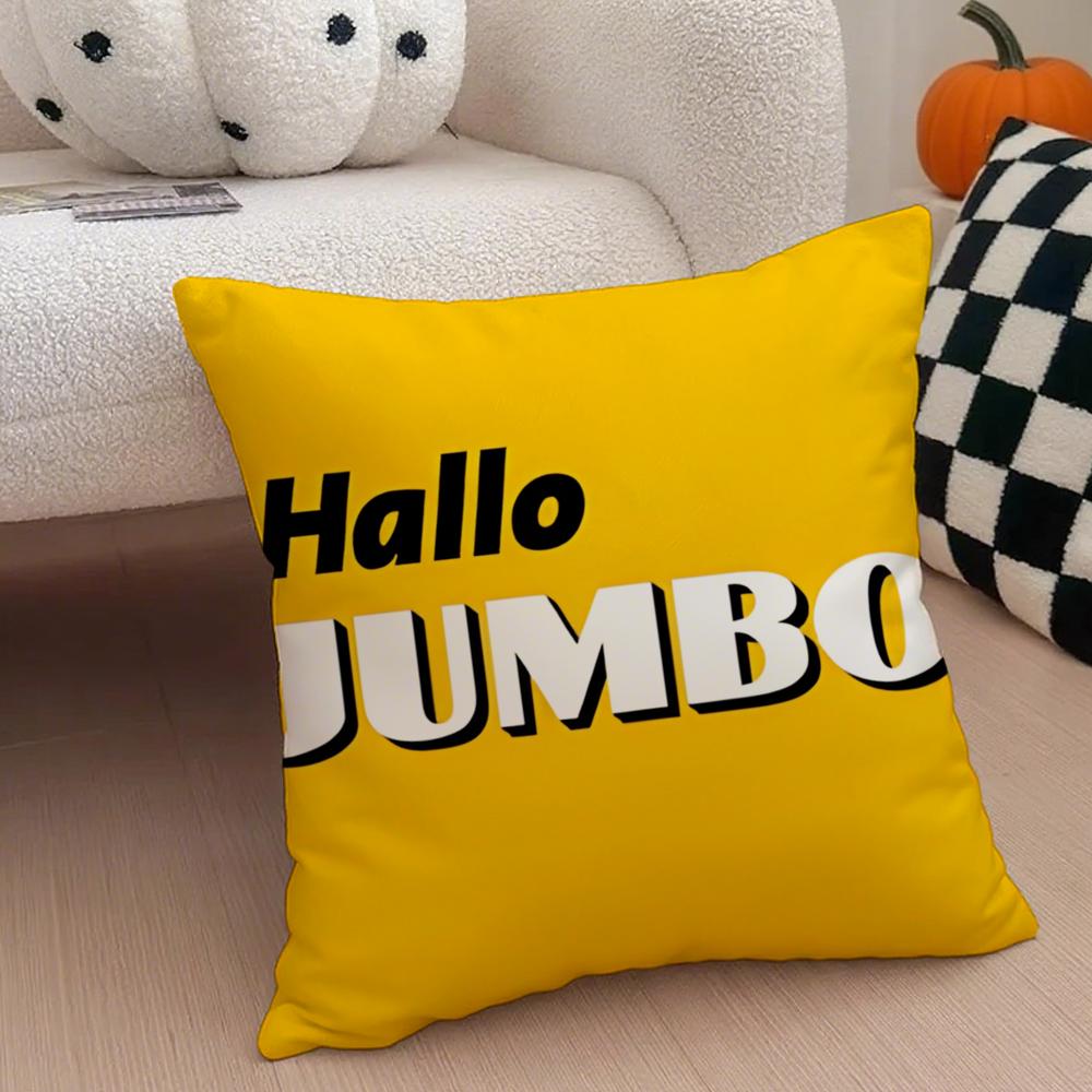 Модная Роскошная JJumbo Повседневная Наволочка Чехол для Декоративной Подушки Скрытая Пуговица Прочный Полиэстер Подушка на Стул