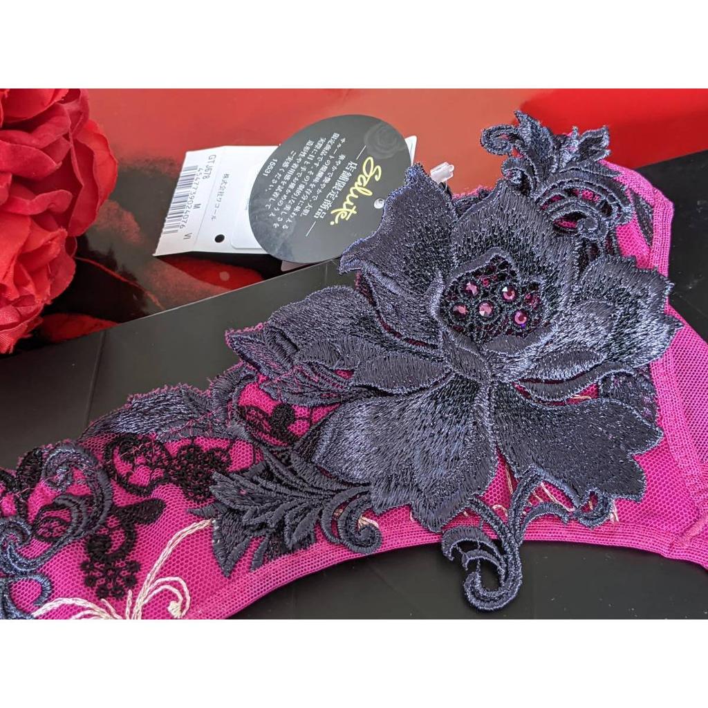 Used Limited pricerare Wacoal Wacoal salute Salute Store limited 78G 78 group Kabuki Garter belt VI M Super rare item