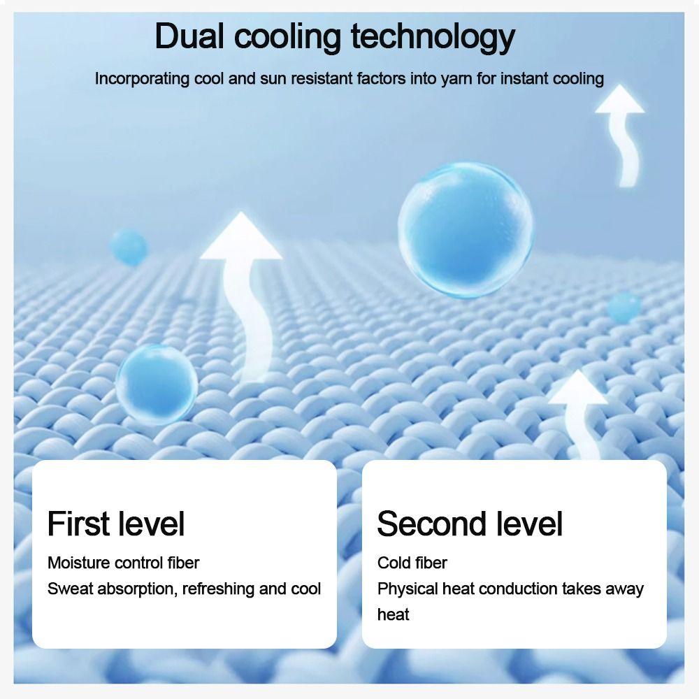 Ear Hanging Ice Silk Face Mask UV Protection Face Cover Portable Sunscreen Face Veil