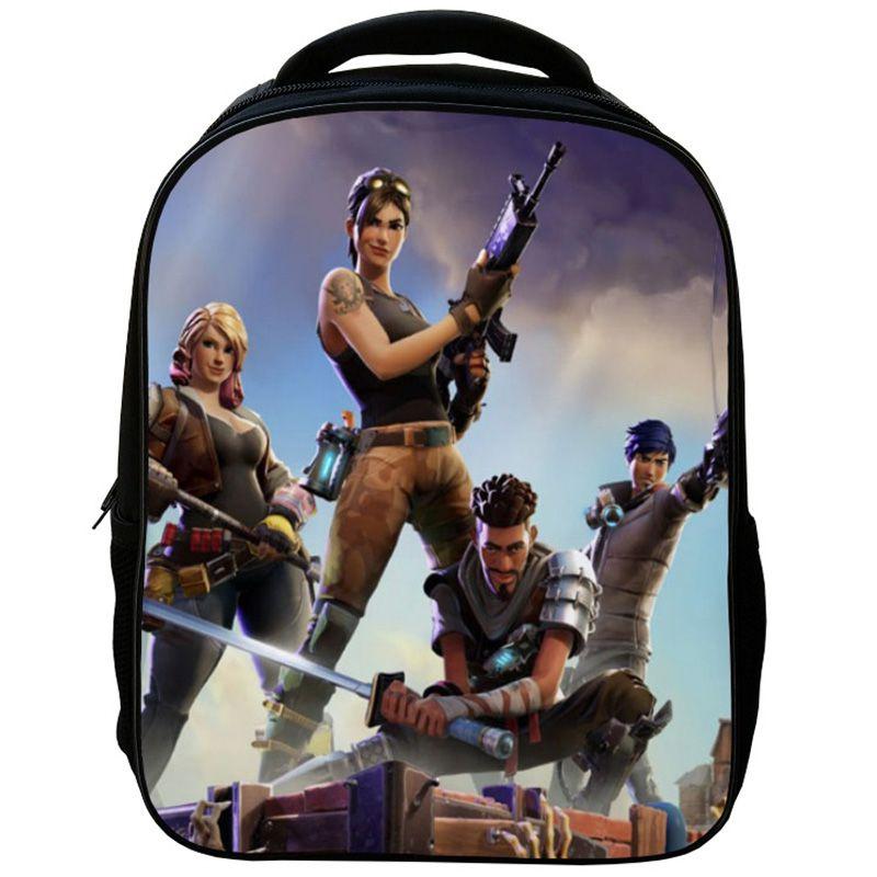 3D Рюкзак с принтом игры Fortnite Книжный рюкзак Школьный для ноутбука Дорожная сумка Девочка Мальчик