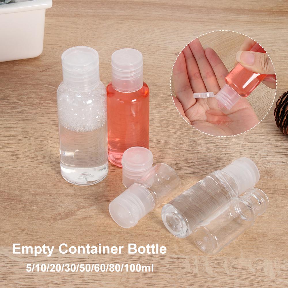 Dispenser Clear Plastic Lotion Jar Empty Container Bottle Shampoo Bottle Refillable